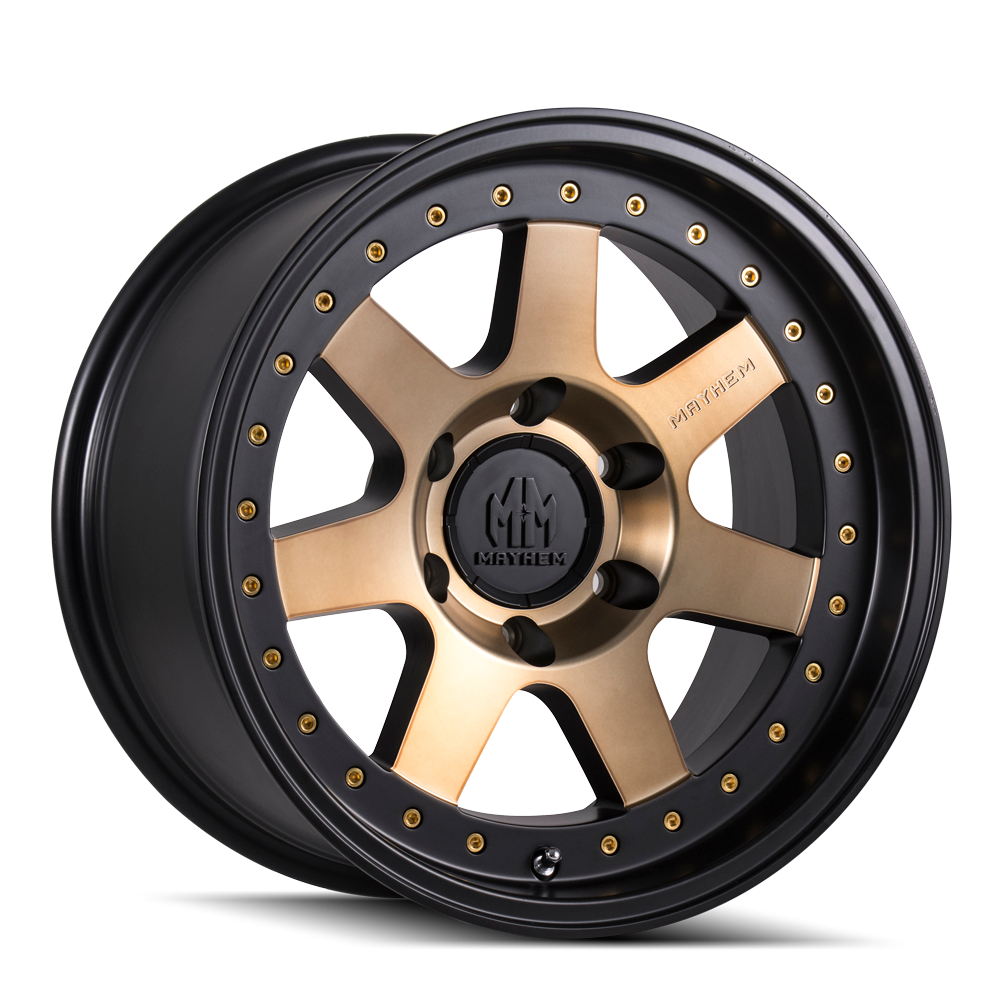 MAYHEM PRODIGY Wheels Matte Black W/Bronze Tint