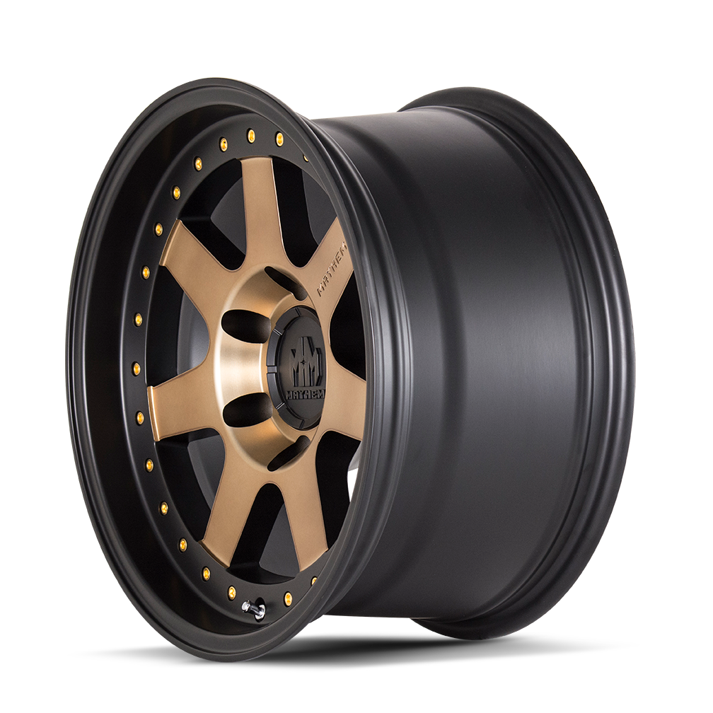 MAYHEM PRODIGY Wheels Matte Black W/Bronze Tint