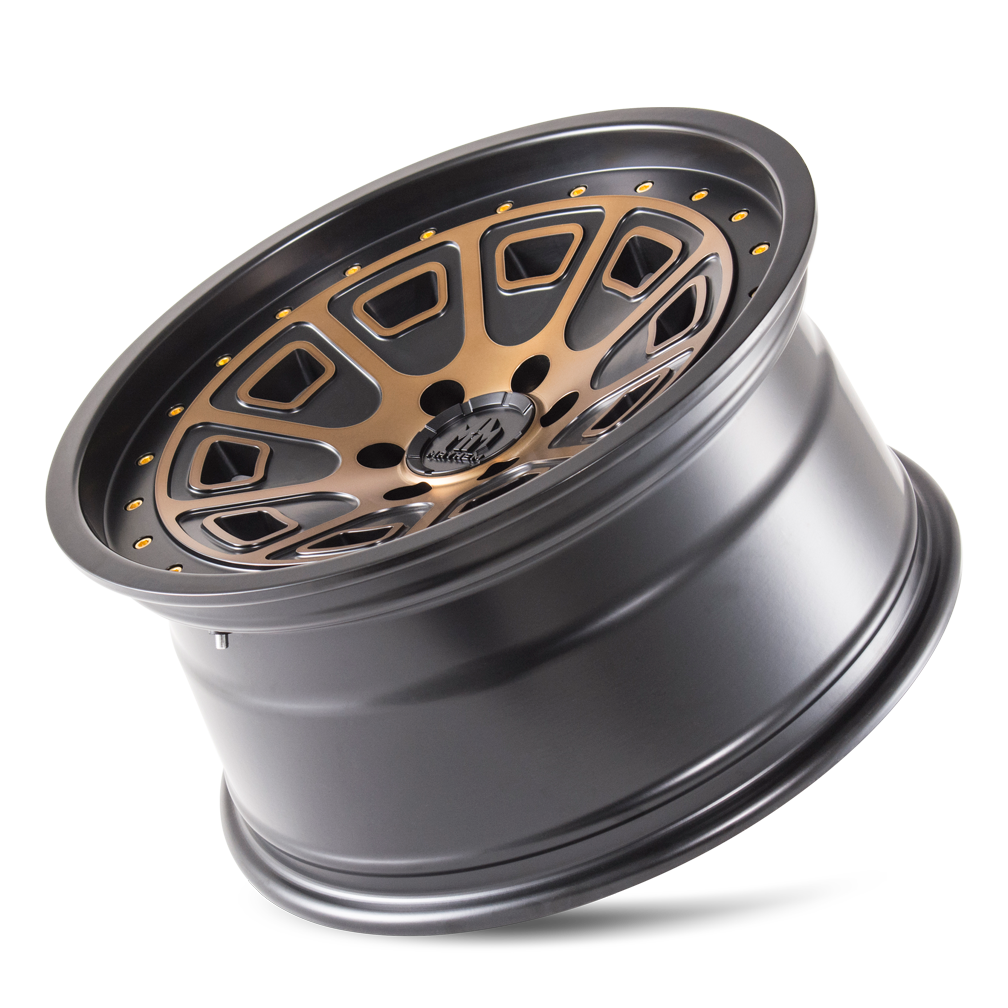 MAYHEM FLAT IRON Wheels Matte Black W/Bronze Tint