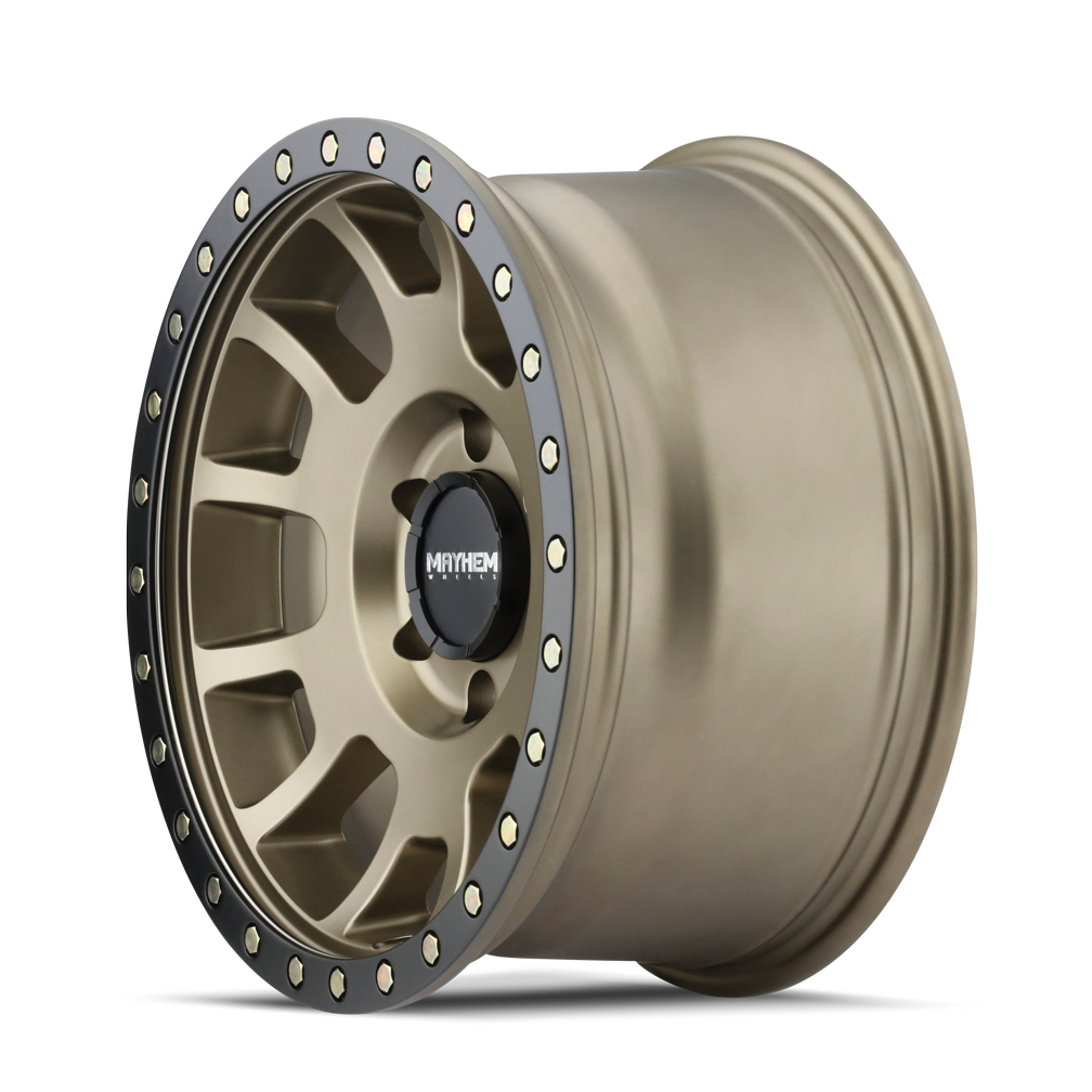 MAYHEM SCOUT Wheels Matte Gold W/Matte Black Lip
