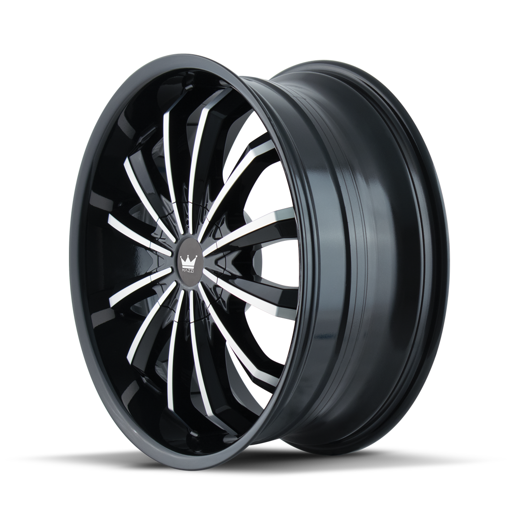 MAZZI FUSION Wheels Black/Machined