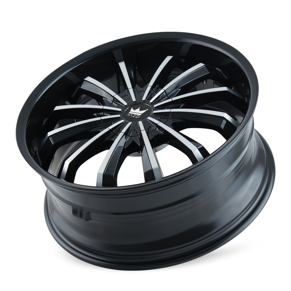 MAZZI FUSION Wheels Black/Machined
