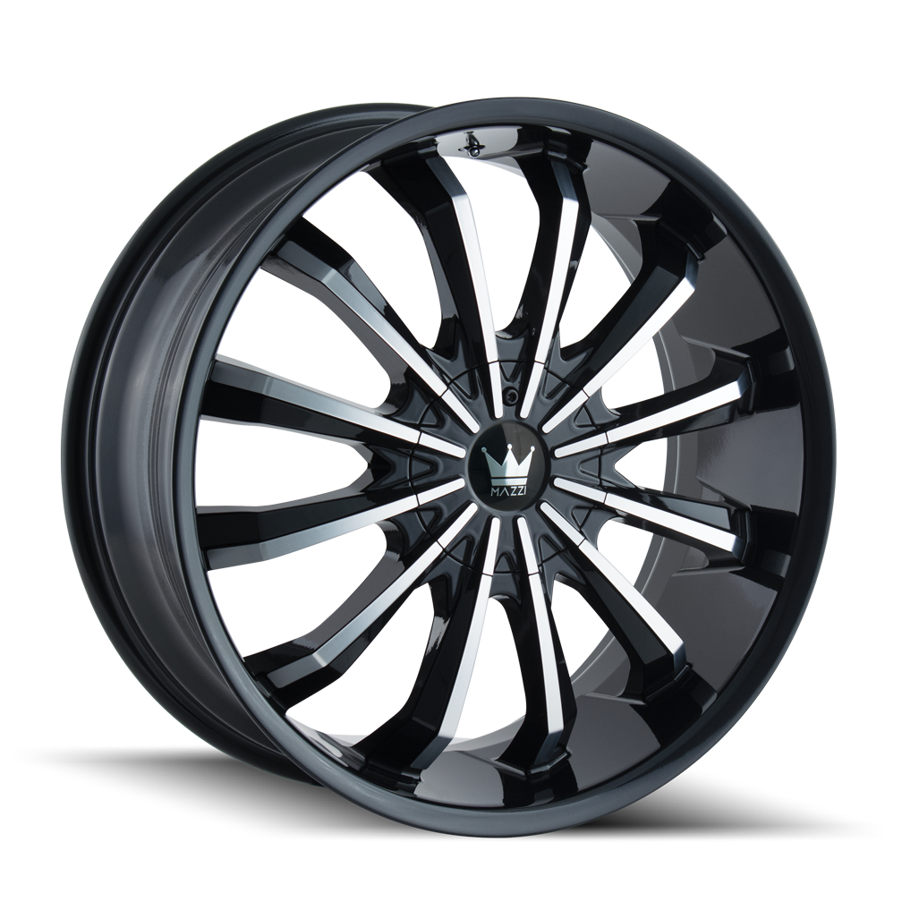 MAZZI FUSION Wheels Black/Machined