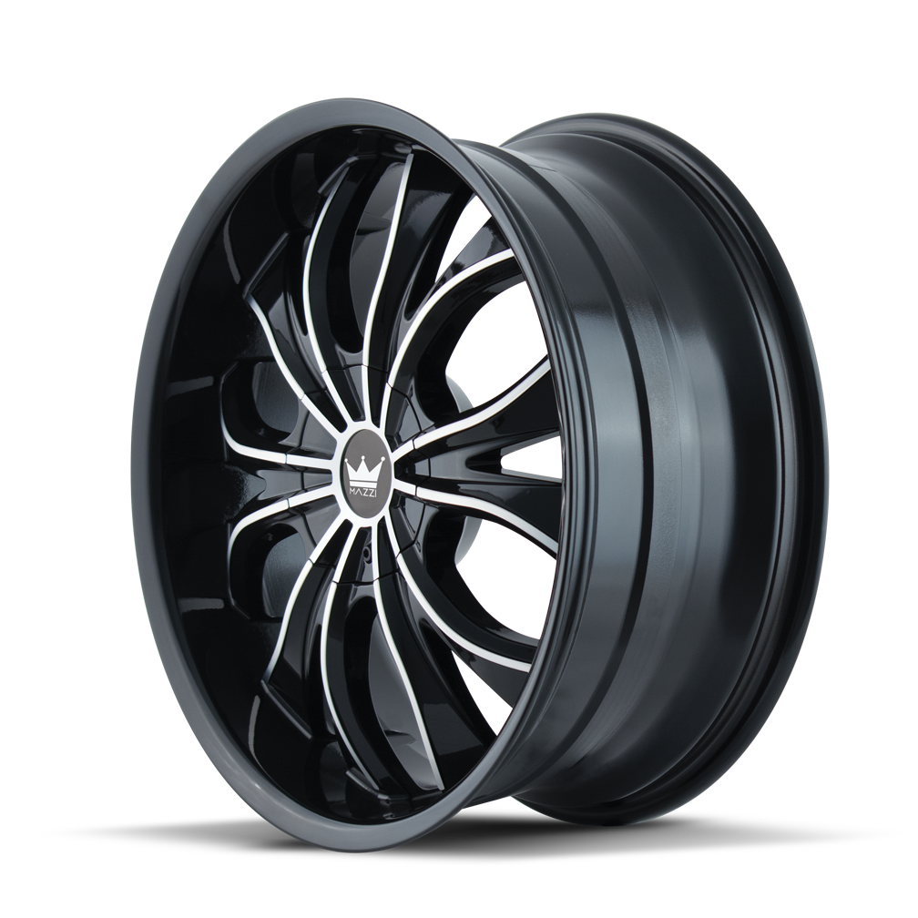 MAZZI HUSTLER Wheels Black/Machined