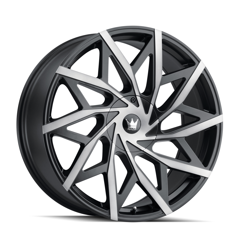 MAZZI BIG EASY Wheels Matte Black W/Dark Tint