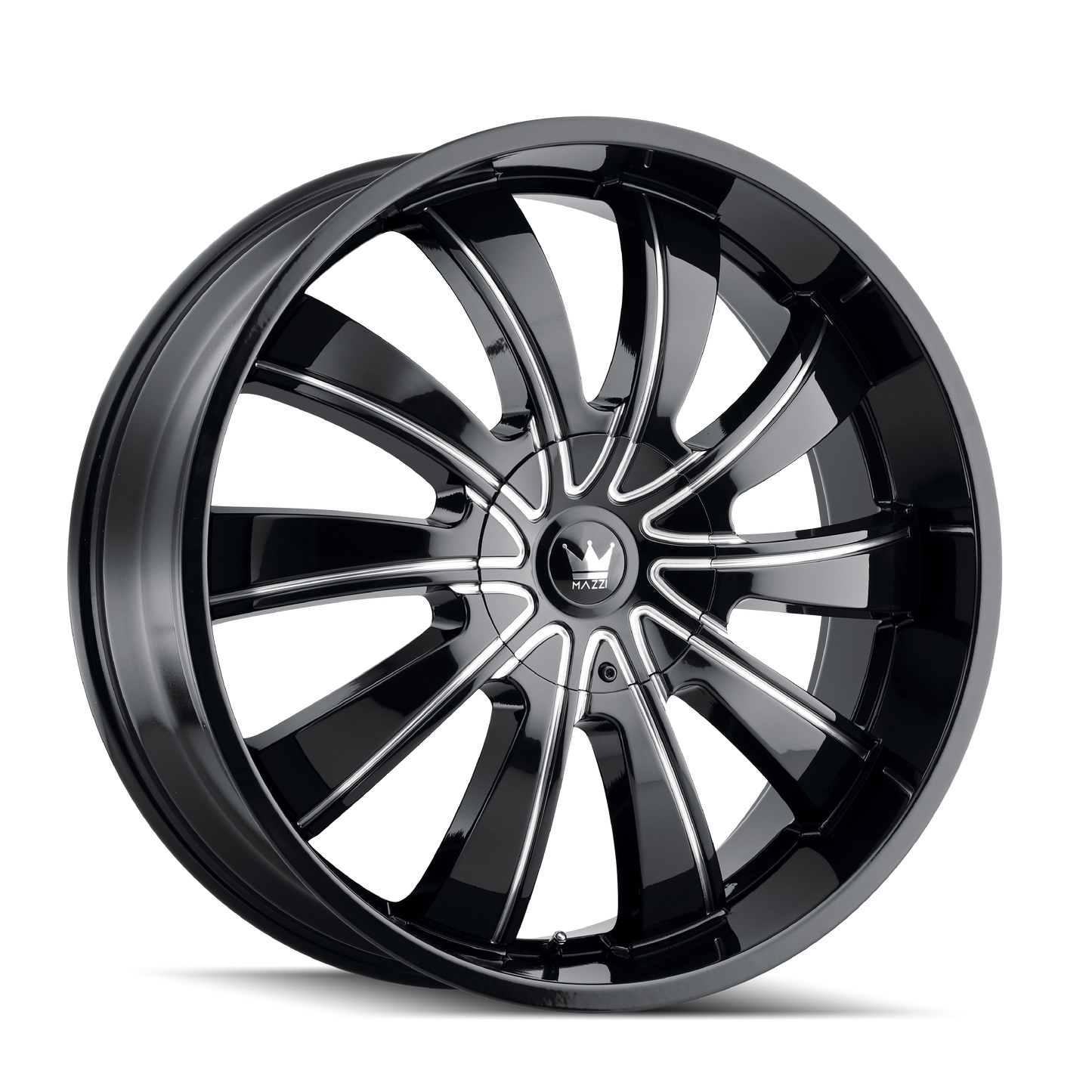 MAZZI ROLLA Wheels Gloss Black/Milled