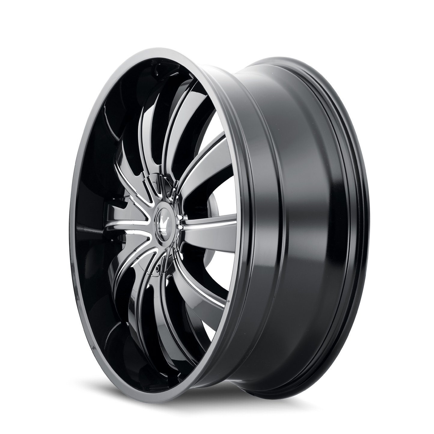 MAZZI ROLLA Wheels Gloss Black/Milled