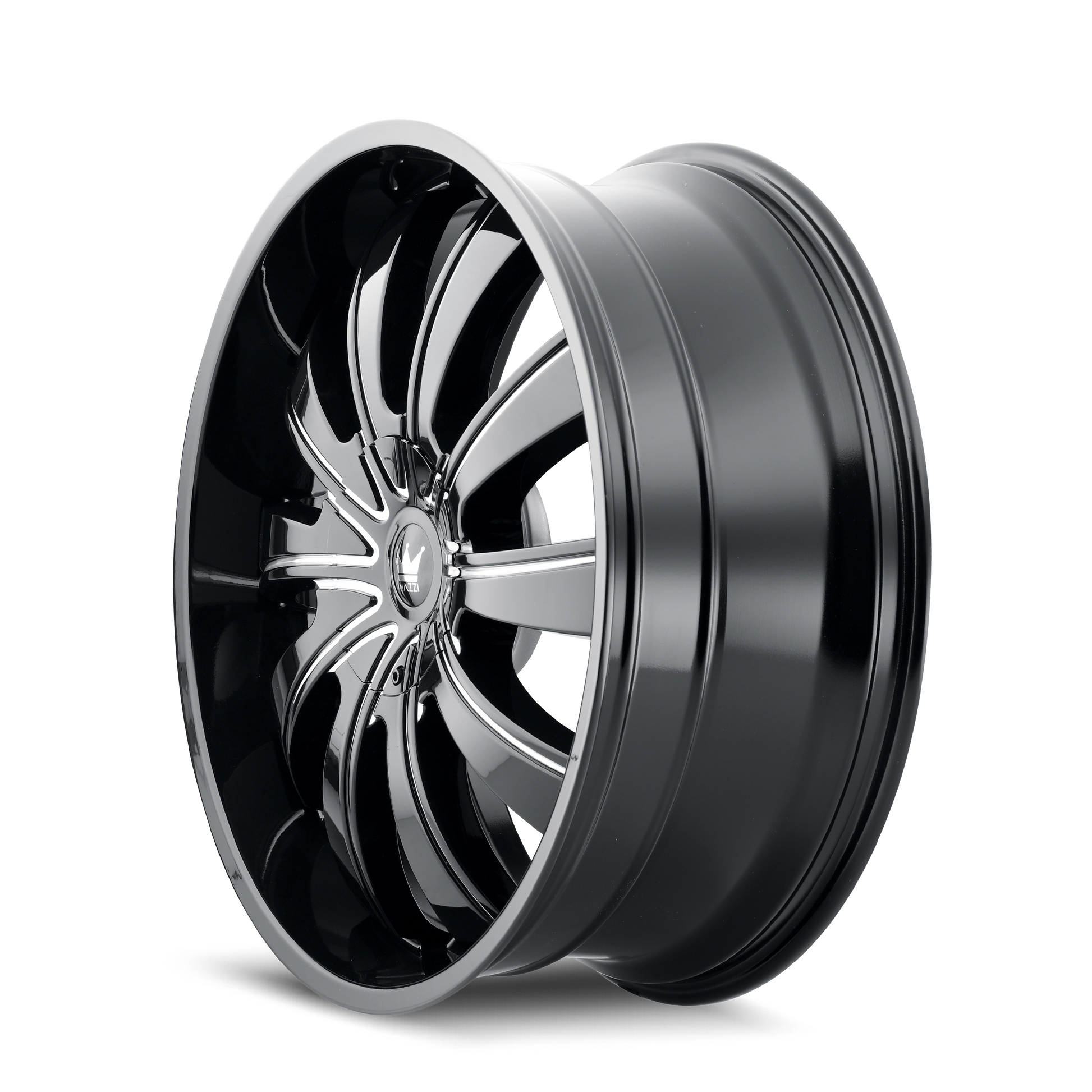 MAZZI ROLLA Wheels Gloss Black/Milled