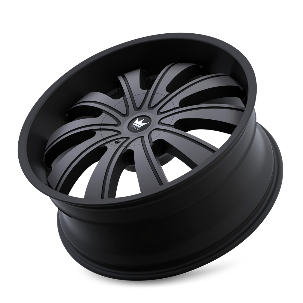 MAZZI ROLLA Wheels Matte Black W/Dark Tint