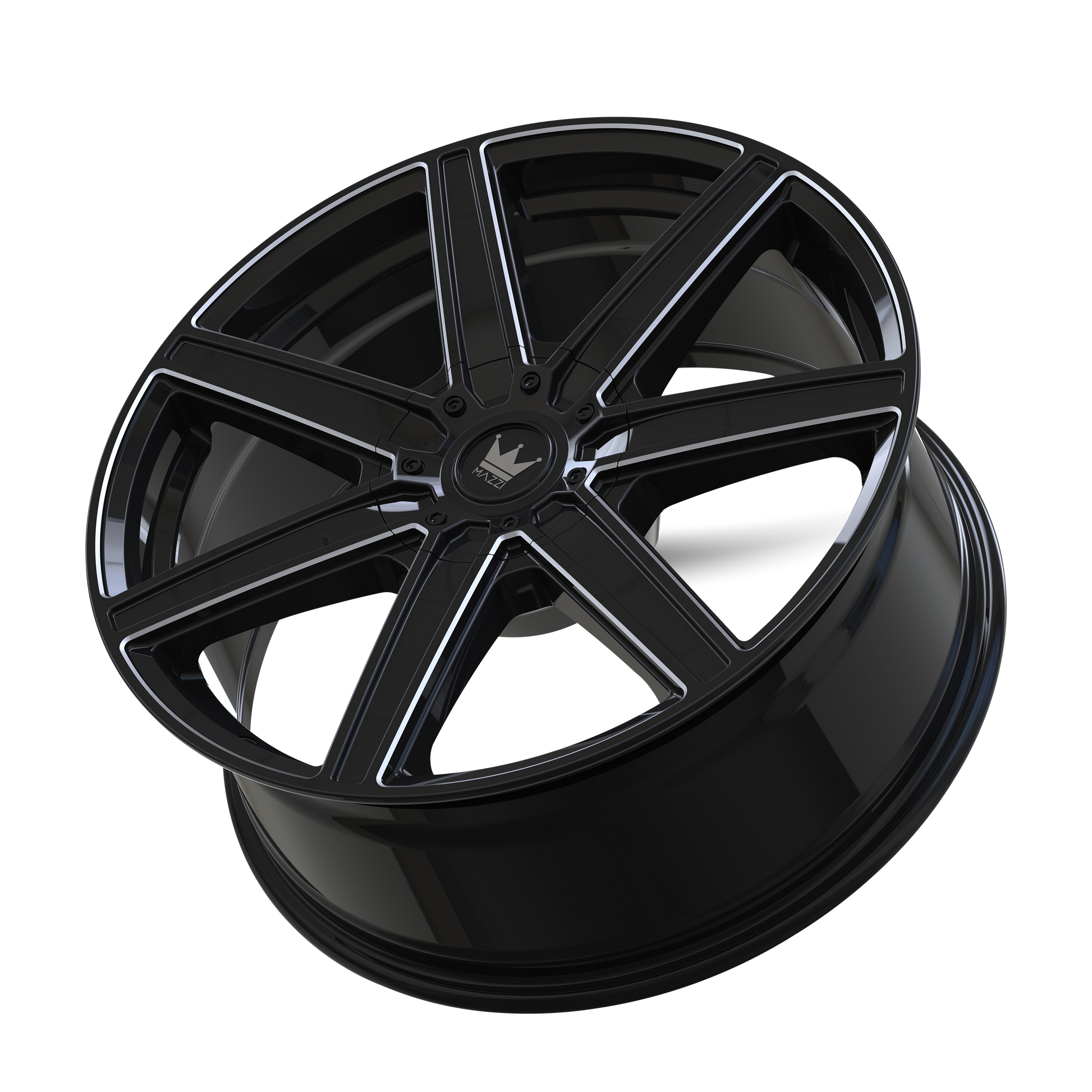 MAZZI LAGUNA Wheels Gloss Black/Milled