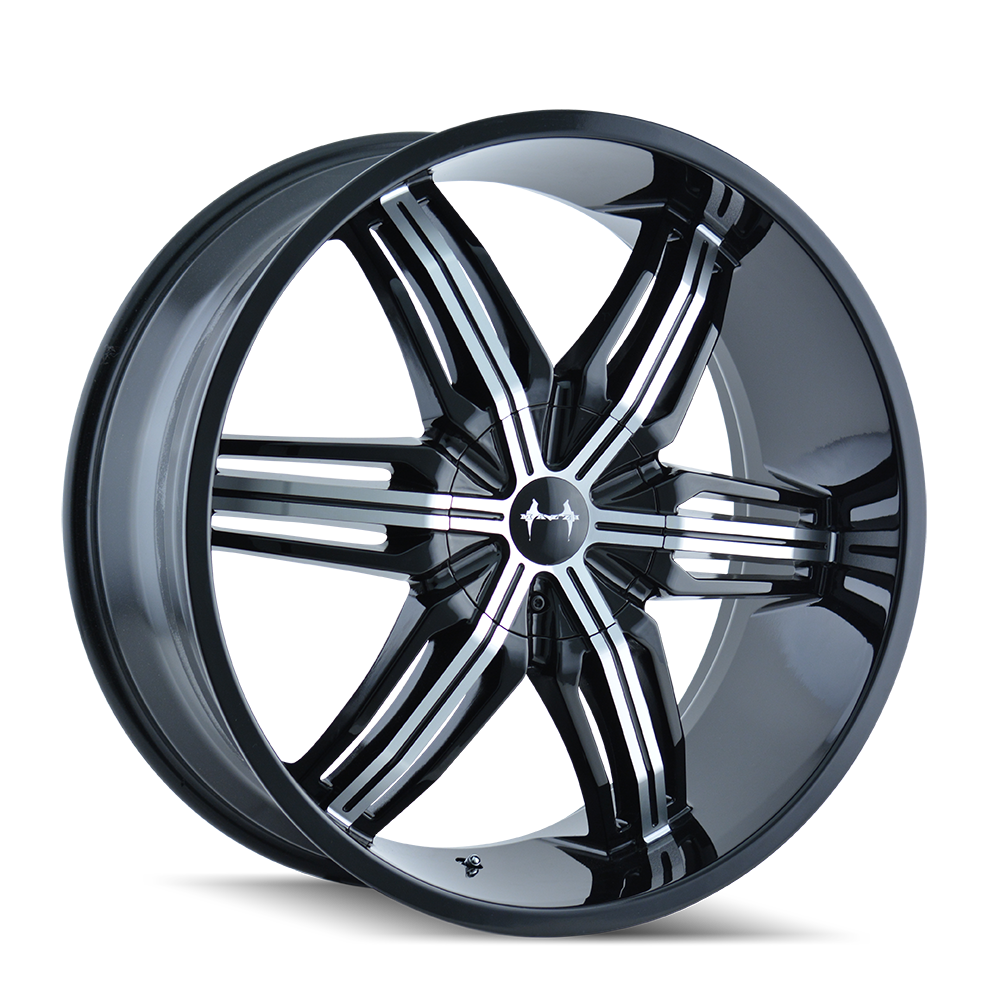 MAZZI FUSION Wheels Black/Machined