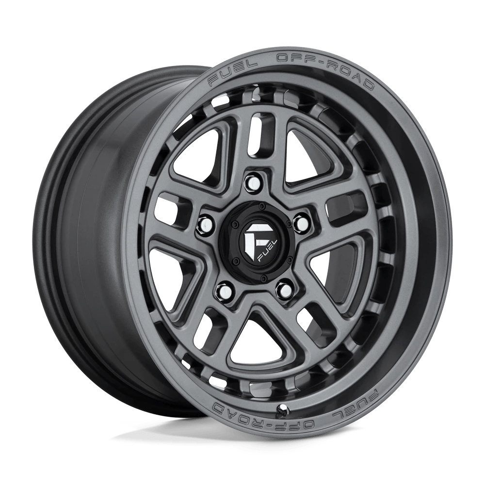 Fuel D668 Nitro Wheels in Matte Gun Metal Finish