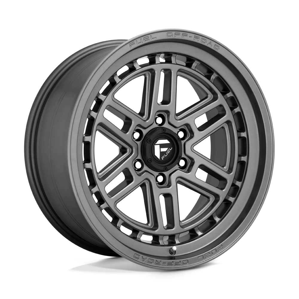 Fuel D668 Nitro Wheels in Matte Gun Metal Finish