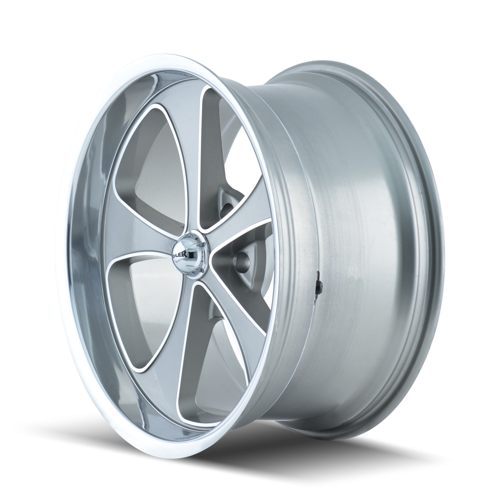 RIDLER 645 Wheels Grey W/Machined Lip