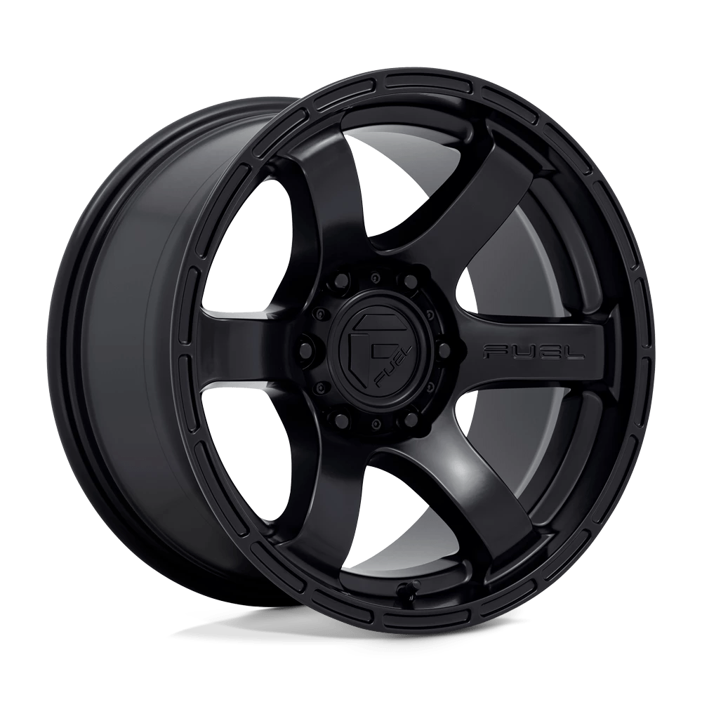 Fuel D766 Rush Wheels in Satin Black Finish