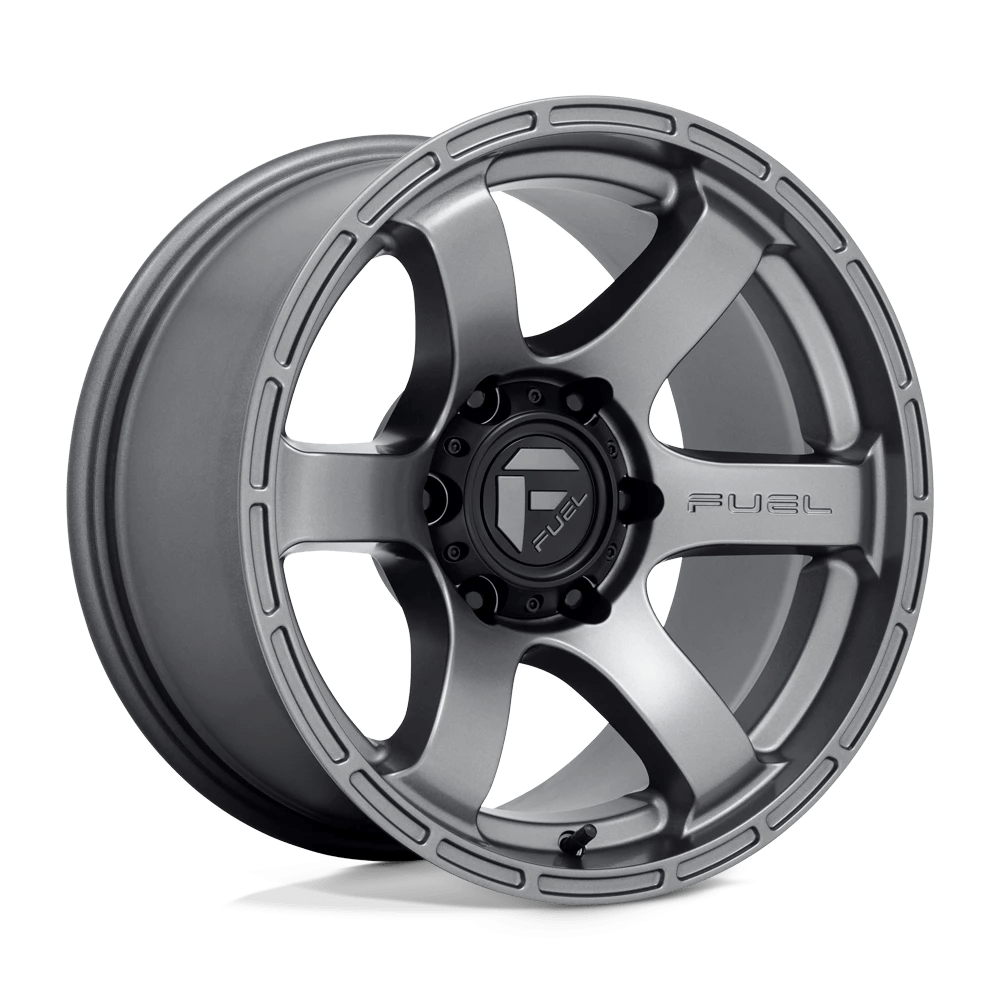 Fuel D767 Rush Wheels in Matte Gun Metal Finish