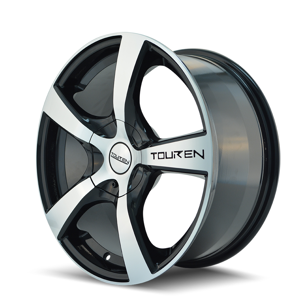TOUREN TR9 Wheels Black/Machined Face/Machined Lip