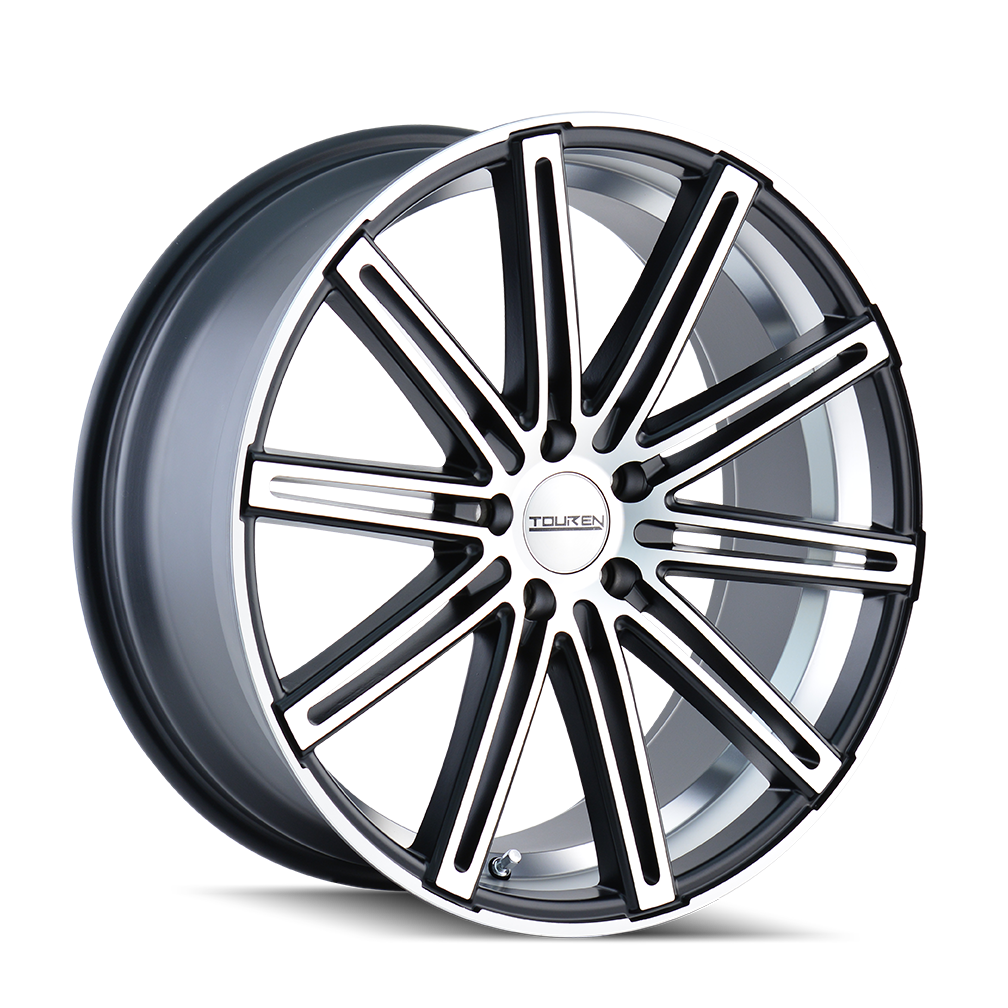 TOUREN TR40 Wheels Matte Black/Machined Face/Machined Undercut