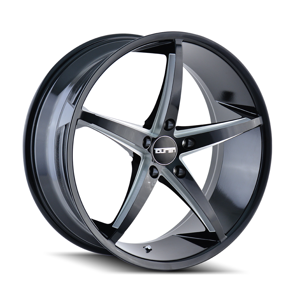 TOUREN TR70 Wheels Black/Milled Spokes