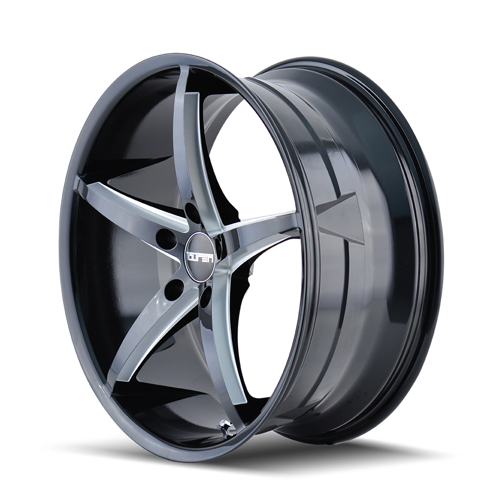 TOUREN TR70 Wheels Black/Milled Spokes