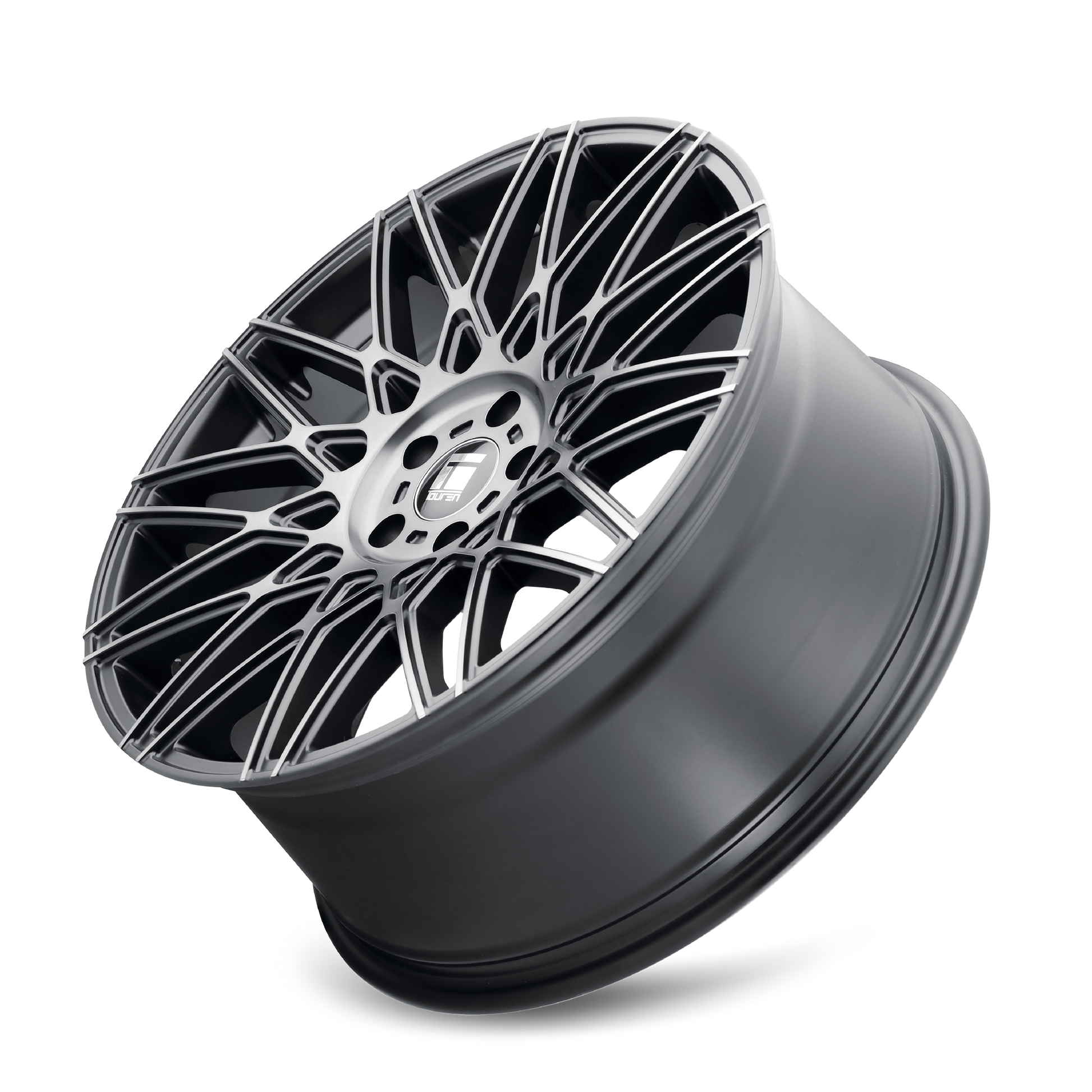 TOUREN TR78 Wheels Brushed Matte Black W/Dark Tint