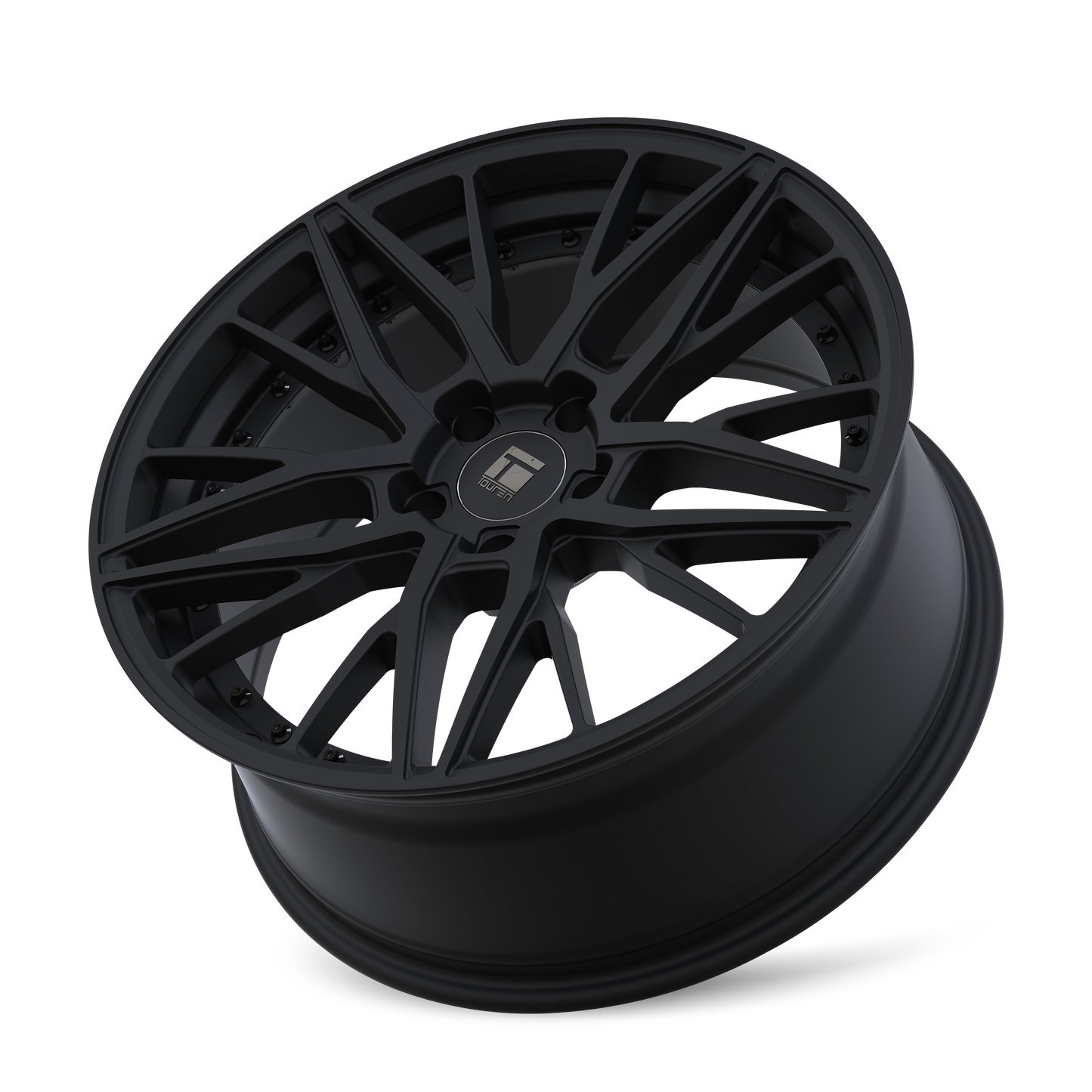 TOUREN TR93 Wheels Satin Black/Black Rivet