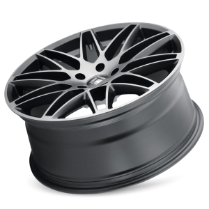 TOUREN TR75 Wheels Brushed Matte Black W/Dark Tint