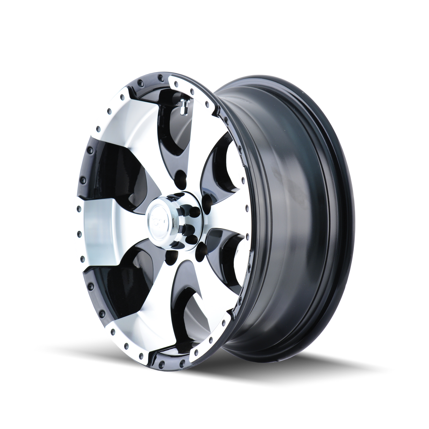ION 136 Wheels Black/Machined