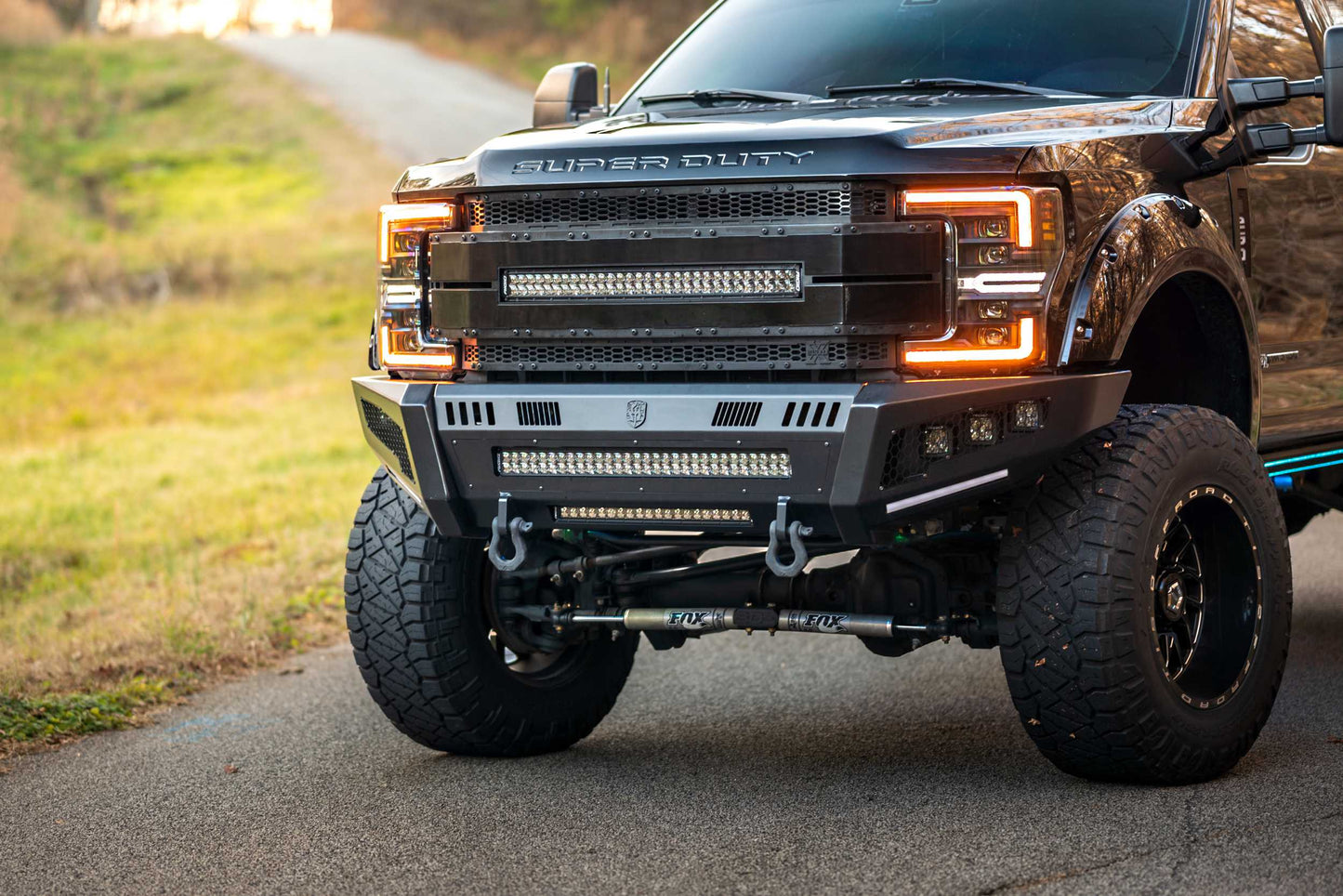 XB LED Headlights: Ford Super Duty (17-19 / White DRL / Set)