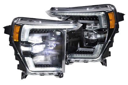 Aftermarket Truck Lights XB LED Headlights: Ford F-150 (21-23 / White DRL / Set)