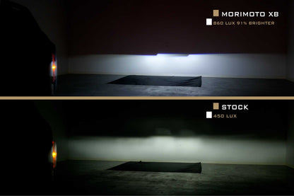 XB LED Headlights: Ford Bronco (21+ / Amber DRL / Set)