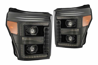 ARex (PRO-Series) Halogen Headlights: Ford Super Duty (11-16) - Black (Set)