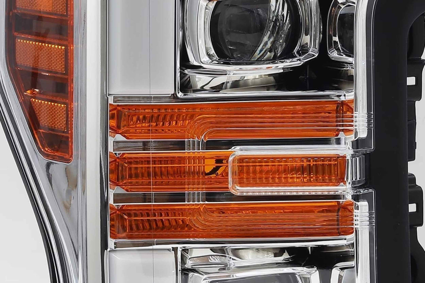 ARex (PRO-Series) Halogen Headlights: Ford Super Duty (17-19) - Jet Black (Set)