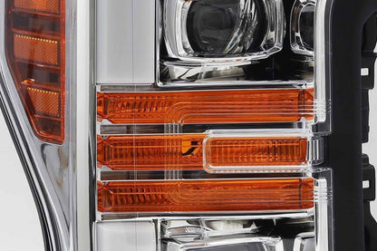 ARex (PRO-Series) Halogen Headlights: Ford Super Duty (17-19) - Jet Black (Set)