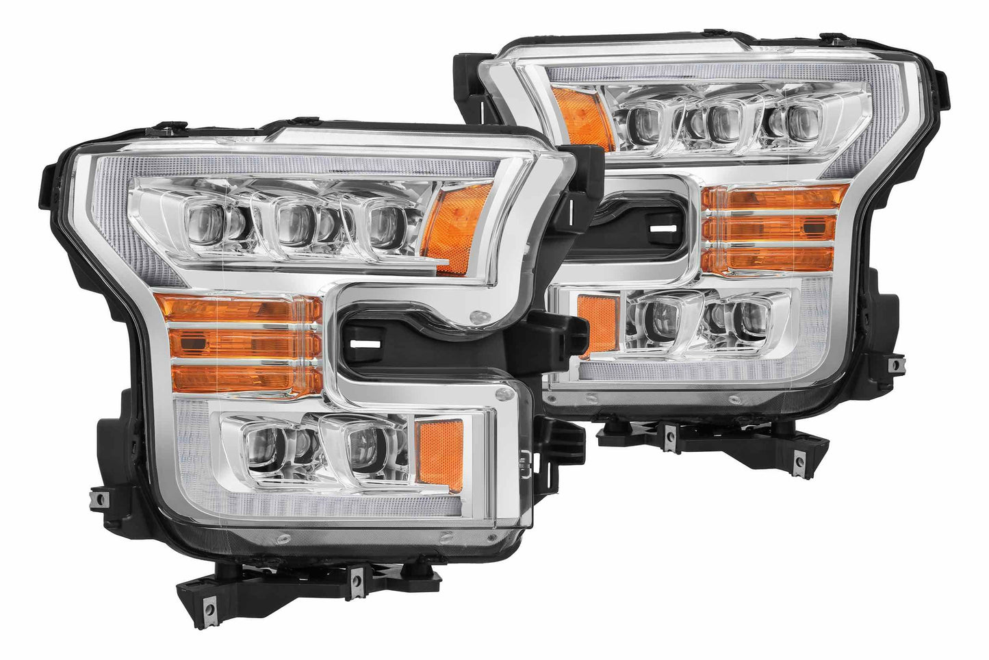 ARex Nova LED Headlights: Ford F150 (15-17) - Black (Set)