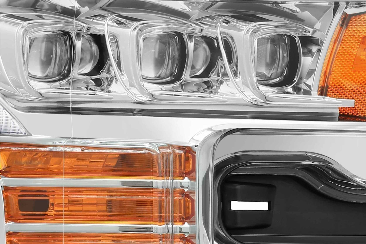 ARex Nova LED Headlights: Ford F150 (15-17) - Black (Set)