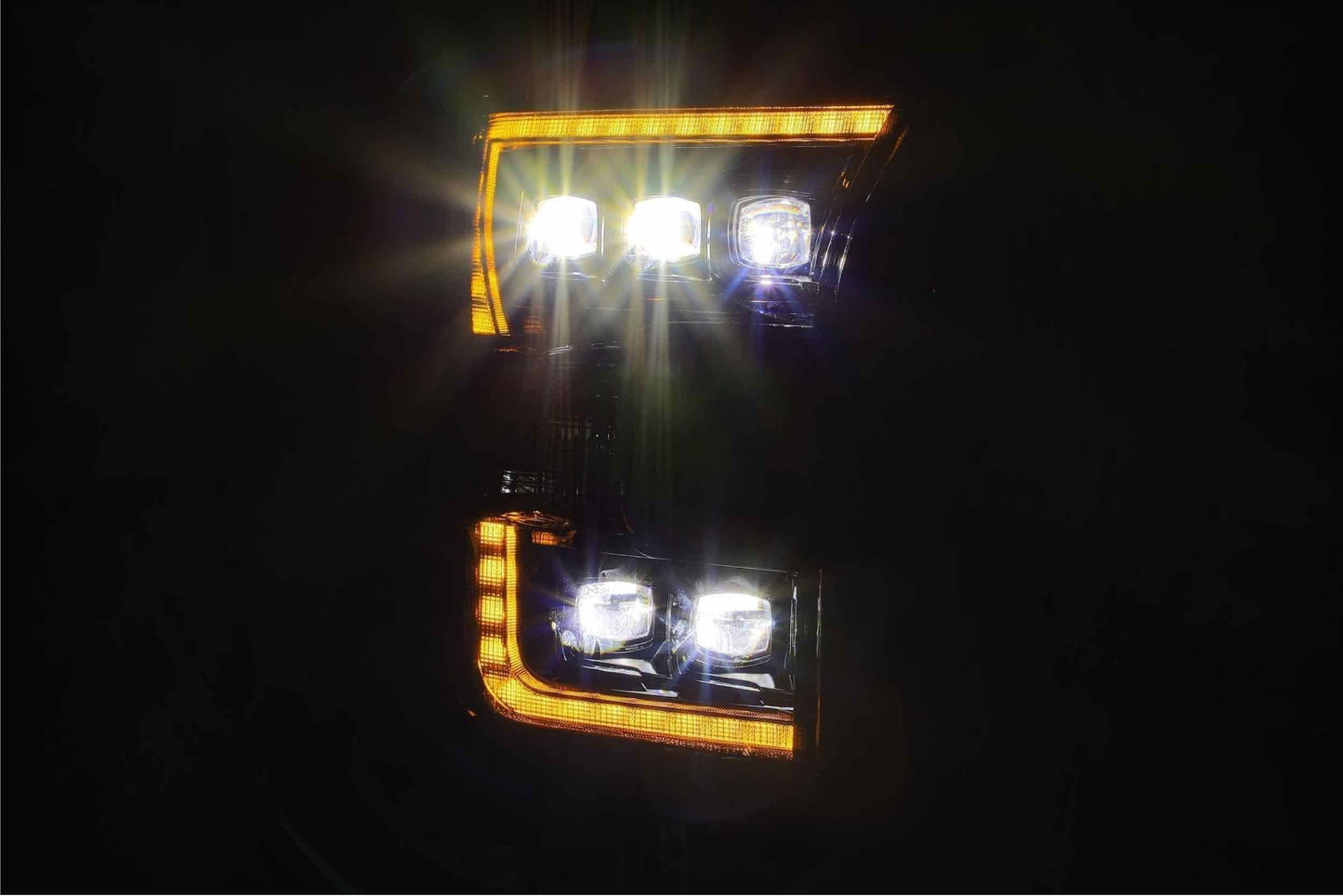 ARex Nova LED Headlights: Ford F150 (15-17) - Alpha-Black (Set)