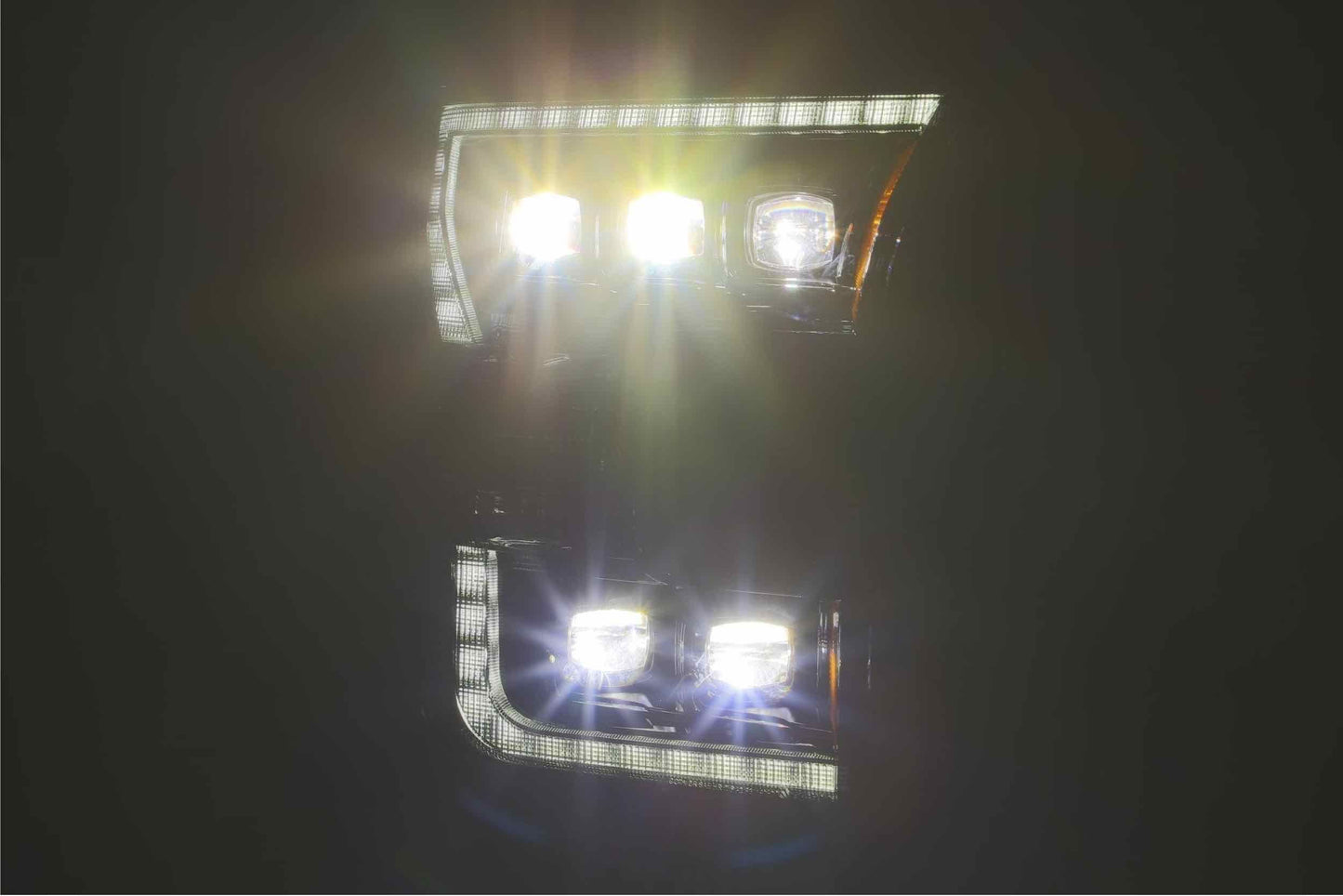 ARex Nova LED Headlights: Ford F150 (15-17) - Alpha-Black (Set)