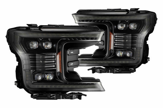Aftermarket Truck Lights ARex Nova LED Headlights: Ford F150 (18-19) - Black (Set)