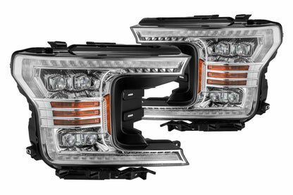 ARex Nova LED Headlights: Ford F150 (18-19) - Chrome (Set)