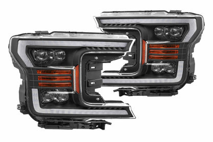 ARex Nova LED Headlights: Ford F150 (18-19) - Alpha-Black (Set)