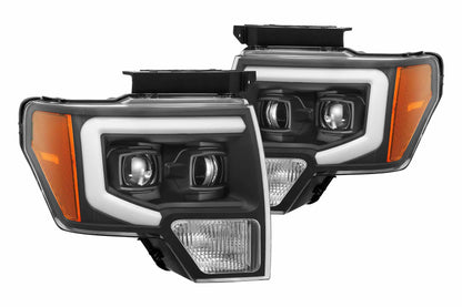 Aftermarket Truck Lights ARex Luxx LED Headlights: Ford F150 (09-14) - Chrome (Set)