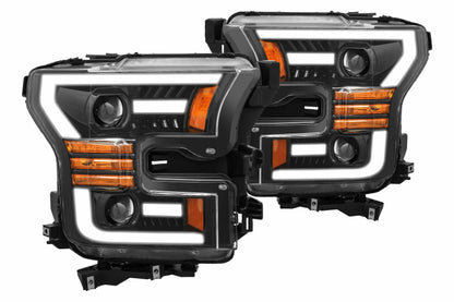 ARex (PRO-Series) Halogen Headlights: Ford F150 (15-17) - Black (Set)