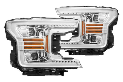 ARex (PRO-Series) Halogen Headlights:: Ford F150 (18-19) - Chrome (Set)