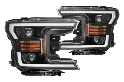 ARex (PRO-Series) Halogen Headlights:: Ford F150 (18-19) - Chrome (Set)