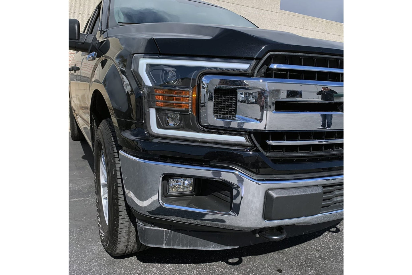 ARex (PRO-Series) Halogen Headlights: Ford F150 (18-19) - Black (Set)