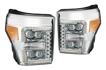 ARex Nova LED Headlights: Ford Super Duty (11-16) - Alpha-Black (Set)