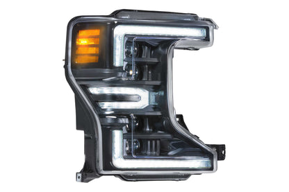 XB LED Headlights: Ford Super Duty (20-22 / White DRL / Set)