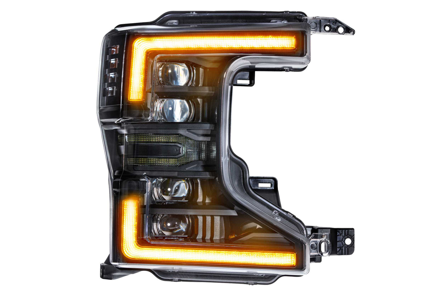 XB LED Headlights: Ford Super Duty (20-22 / White DRL / Set)