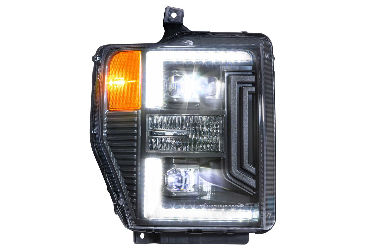 XB Hybrid LED Headlights: Ford Super Duty (08-10 / Set)